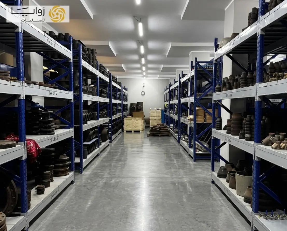 Medium to heavy duty Longspan shelving system for warehouse storage