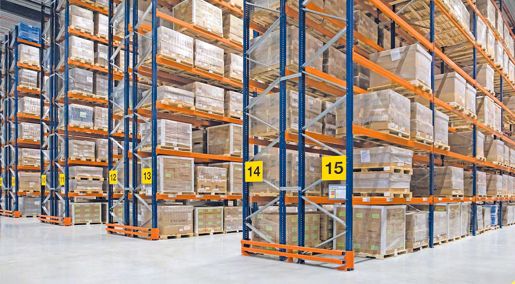 pallet racking system warehouse
