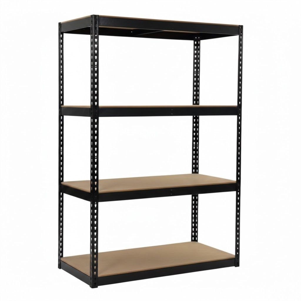 Metal shelving light duty storage shelving system for warehouses and offices