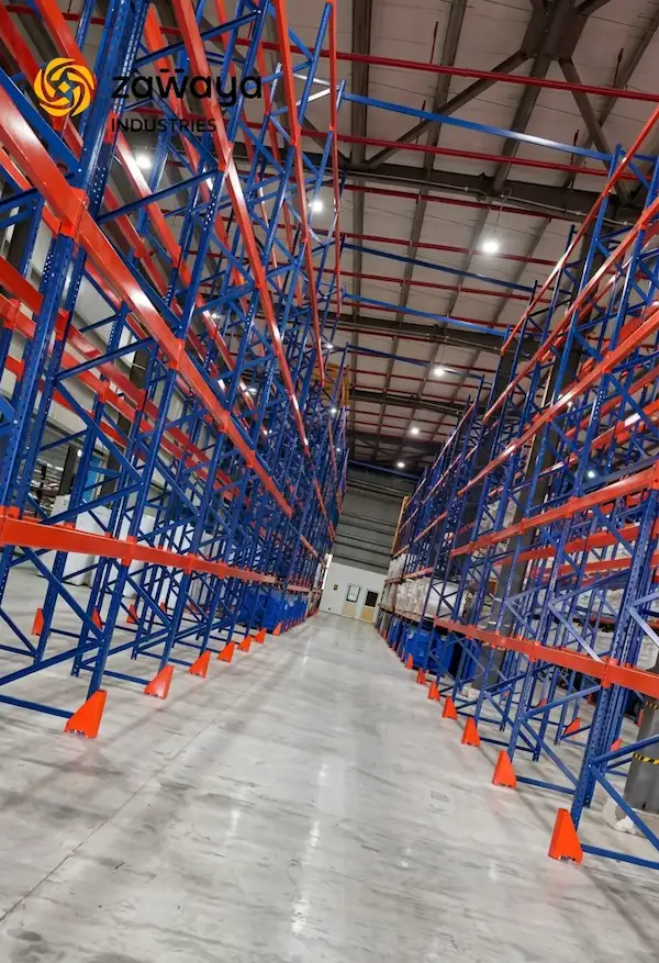 Selective Pallet Racking Systems in a modern industrial warehouse.