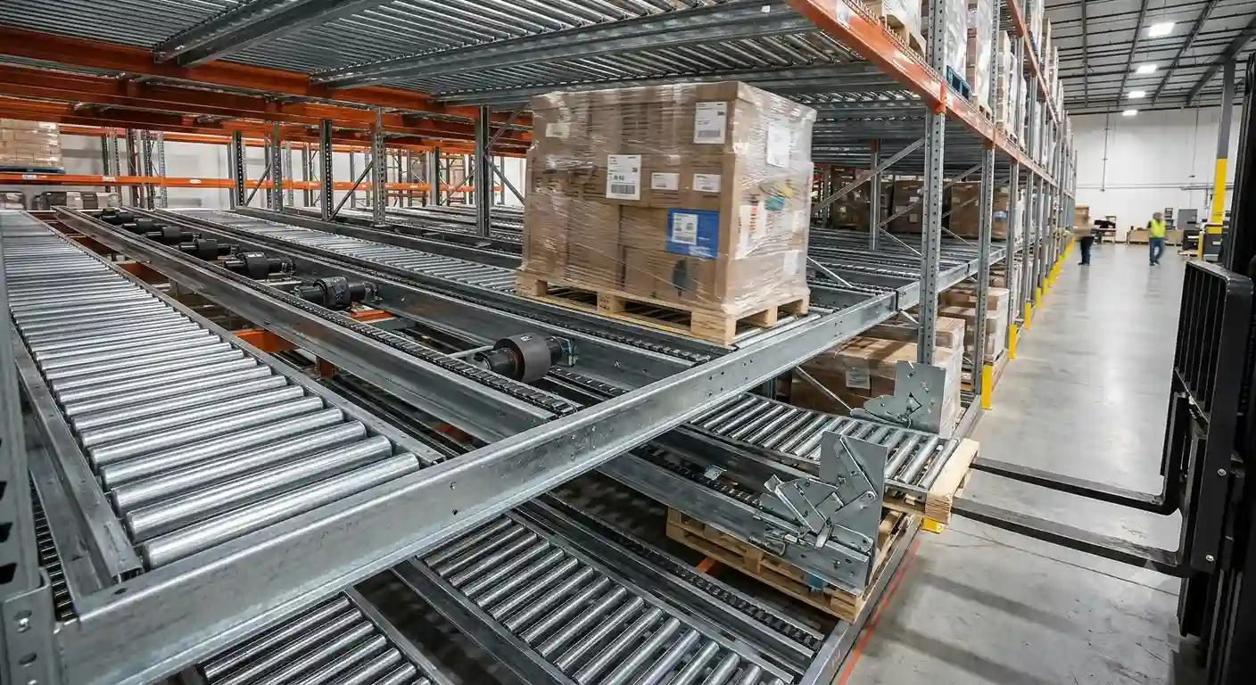 Pallet Flow Rails