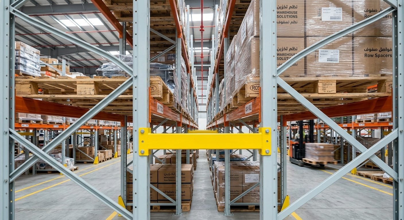 Pallet Rack Row Spacers