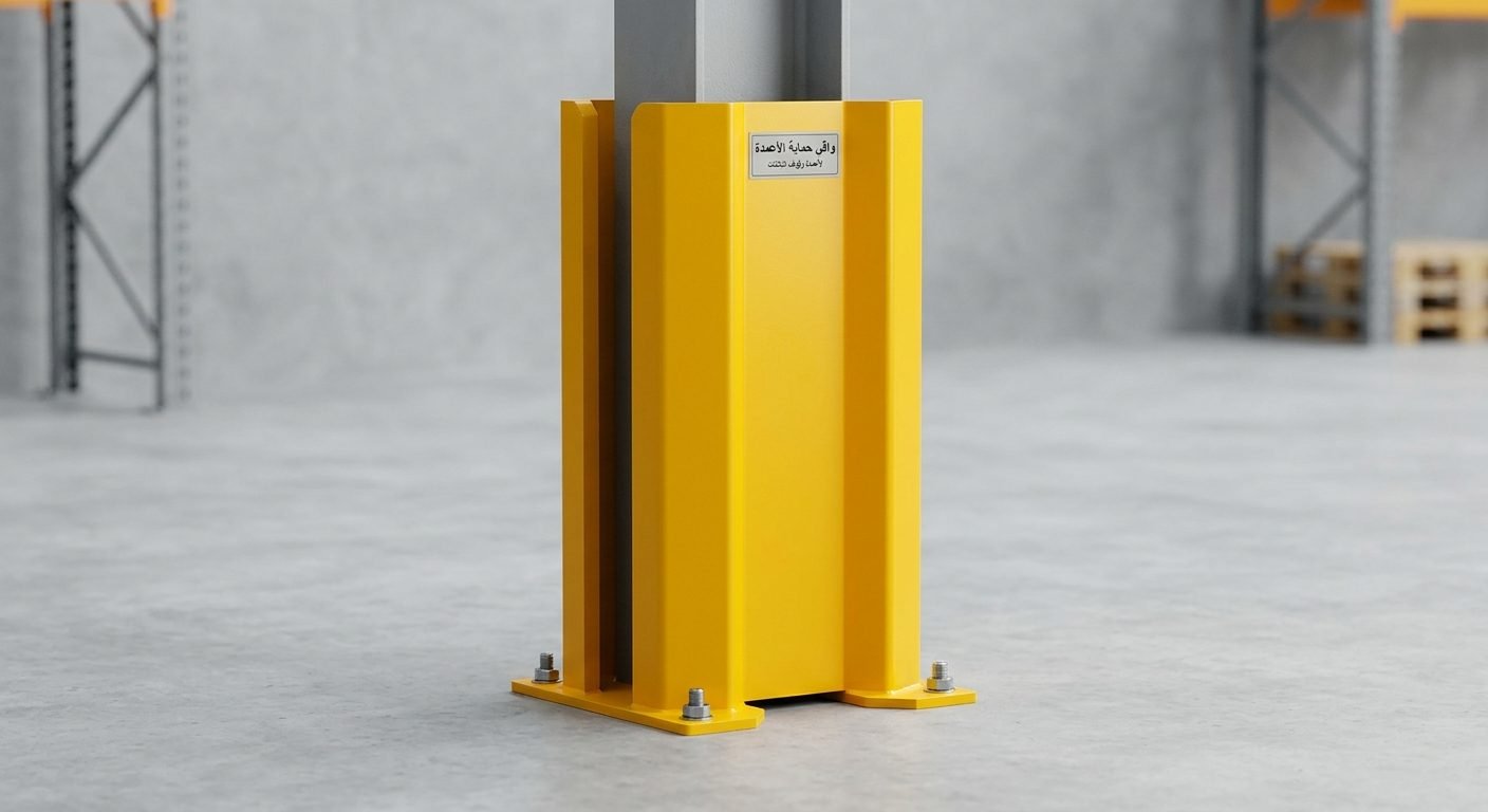 Warehouse Pallet Rack Protection